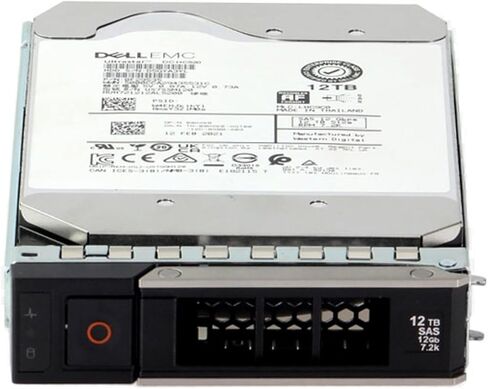 Dell 12tb 7.2k 12gbps NL SAS 3.5 HDD 512E (9HXK6) (متجدد) in Kuwait