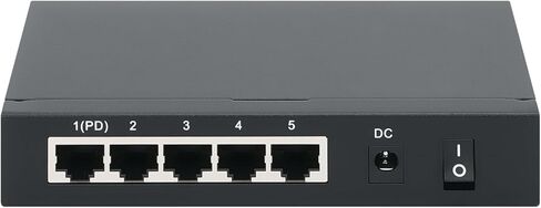 Tripp Lite Series 8-Port Desktop Desktop Gigabit Ethernet Network Switch مع POE+، 60 واط ، العلبة المعدنية ، التوصيل والتشغيل ، خيار توصيل تلقائي ، جدار ، ضمان لمدة 3 سنوات (NG8POE-1) in Kuwait