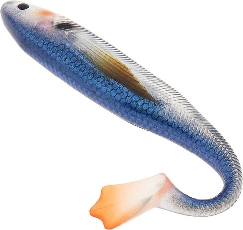 2pcs Fishing Soft Lure Plastic Bait, Swimbaits Artificial Bait, Minnow Lures for Bass Pike Trout Perch Fishing Accessory in Saudi Arabia