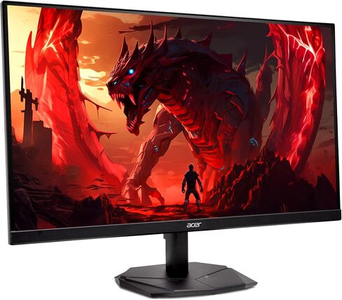 Acer Nitro 27" Gaming Monitor | WQHD 2560 x 1440 | IPS | ZeroFrame | AMD FreeSync Premium | 320Hz Refresh Rate | Up to 0.5ms | DCI-P3 90% | 1 x Display Port 1.4 & 2 x HDMI 2.1 | KG271U F3bmiipx in Saudi Arabia
