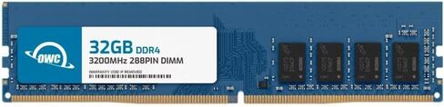 استبدال OWC 32GB لـ QNAP RAM-32GDR4S0-UD-3200 RAM-32GDR4T0-UD-3200 32GB DDR4 3200 PC4-25600 CL22 2RX8 288-PIN 1.2V NONCC UDIMM MEMORY APMERCED UPDARGE in Kuwait