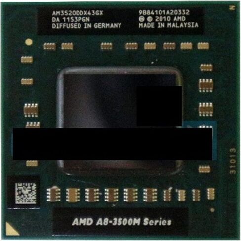 A Laptop CPU A8 Seri 3500M A8 3520M A8-3520m AM3520DDX43GX A8-Series Socket FS1 CPU 4M Cache/1.6GHz Quad-Core in Saudi Arabia