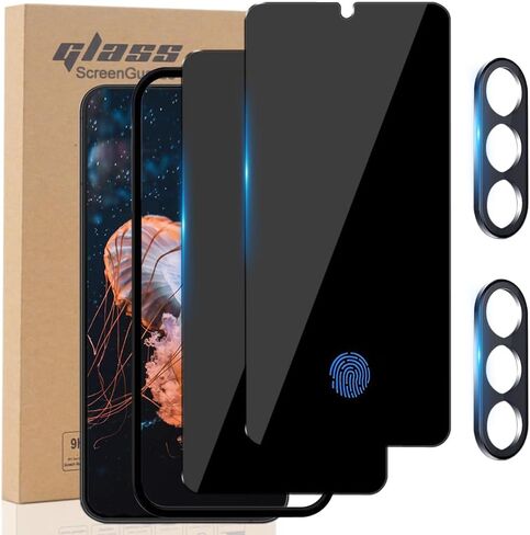 [2+2] بالنسبة إلى واقي شاشة الخصوصية الفائق في Samsung Galaxy S25 ، [28 ° Anti SPY] in Kuwait