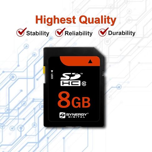 Kodak EasyShare C195 Digital Camera Memory Card 8GB Secure Digital High Capacity (SDHC) Memory Card in Saudi Arabia