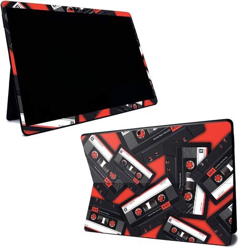 Mayyskins Skin for Microsoft Surface Pro X - Bio Glare | غلاف الالتفاف الواقي ، الدائم ، والفريد من نوعه | من السهل تطبيق الأنماط وإزالتها وتغييرها | صنع في الولايات المتحدة in Saudi Arabia