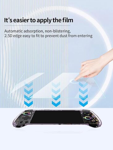 Screen Protector for ANBERNIC RG 557 Game Console, Anti-Scratch 9H Hardness Touch Sensitive Edges Bubble Free Easy to Install,2 Pack. in Saudi Arabia