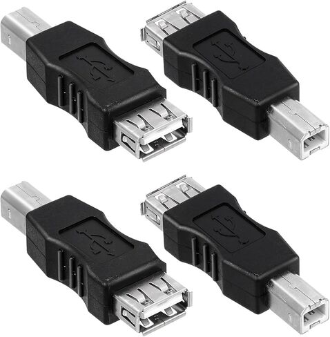 4 PCS Printer to USB Adapter USB 2.0 AF/BM Type A Female to B prin in Kuwait