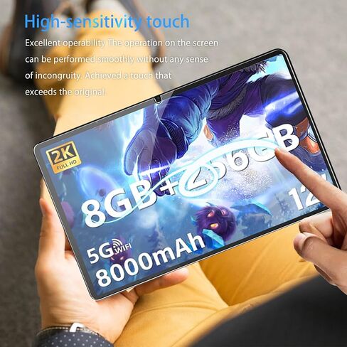 حامي الشاشة لـ SGIN T12S Tablet 11.97inch ، HD Hed Glass ، 9H صلابة ، خدش ، مضاد للانجراف ، واقي أفلام زجاجي مقسى لجهاز T12S Sablet [2 Pack] in Saudi Arabia