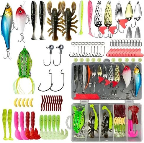 1set/27pcs Topwater & Slow Iruking Erure Set-lures-baits- الجاذبية الملاعبة-السلمون السلمون-Outdoor Doishusiast in Saudi Arabia