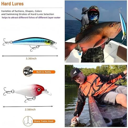 1set/27pcs Topwater & Slow Iruking Erure Set-lures-baits- الجاذبية الملاعبة-السلمون السلمون-Outdoor Doishusiast in Saudi Arabia