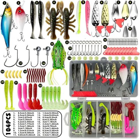 1set/27pcs Topwater & Slow Iruking Erure Set-lures-baits- الجاذبية الملاعبة-السلمون السلمون-Outdoor Doishusiast in Saudi Arabia