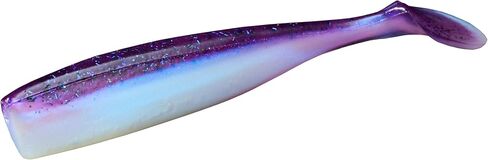 Lunker City Fishing 3.75 "Shaker Swimbait Soft Plastic Bassale Walleye Erure Saltwater Swimming Tail Action Sweat ، 8 لكل كيس ، مصنوعًا في الولايات المتحدة الأمريكية in Kuwait