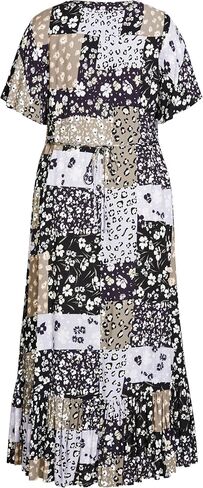 EVANS Women's Plus Size Maxi Sasha Fltr SLV in Saudi Arabia