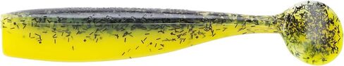 Lunker City Fishing 3.75 "Shaker Swimbait Soft Plastic Bassale Walleye Erure Saltwater Swimming Tail Action Sweat ، 8 لكل كيس ، مصنوعًا في الولايات المتحدة الأمريكية in Kuwait