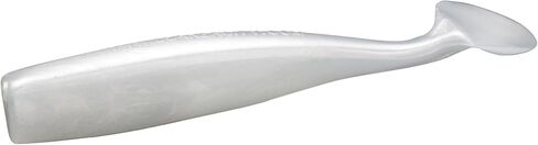 Lunker City Fishing 3.75 "Shaker Swimbait Soft Plastic Bassale Walleye Erure Saltwater Swimming Tail Action Sweat ، 8 لكل كيس ، مصنوعًا في الولايات المتحدة الأمريكية in Kuwait