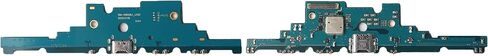 [1 PCS] شاحن شاحن USB جديد شحن الموصل Dock Connector Ribbon Flex Cable Prespons for Galaxy Tab S8+ SM-X800 SM-X806 4G/5G-Black in Saudi Arabia