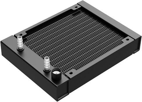 Square Aluminum Radiator Threaded Core Body 16 Thick Pressure Resistance 2.5kg Biopharmaceutical,SR-LF120(SR-LF120F75) in Saudi Arabia