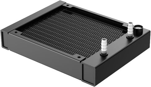 Square Aluminum Radiator Threaded Core Body 16 Thick Pressure Resistance 2.5kg Biopharmaceutical,SR-LF120(SR-LF120F75) in Saudi Arabia
