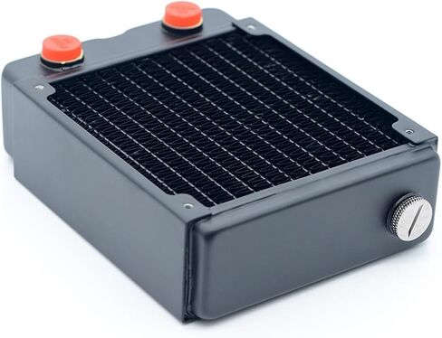 PC Cooler Coard Copper Clasiator طبقات مزدوجة 45 مم زعانف نحاسية سميكة خمسة ثقوب G1/4 .TSRP-HP45-120 in Saudi Arabia
