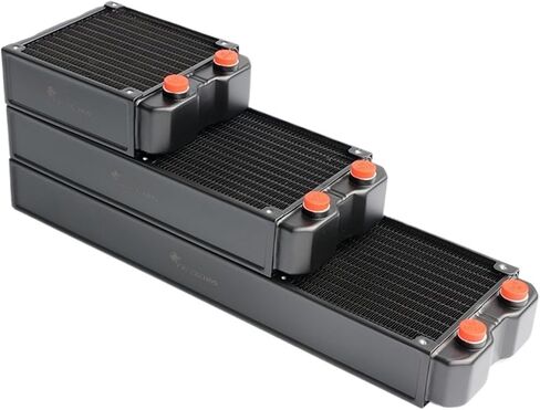 Computer Water Cooling Double-Layer Heat Sink 45mm Thick Row Independent Two-Layer SR-120SL in Saudi Arabia