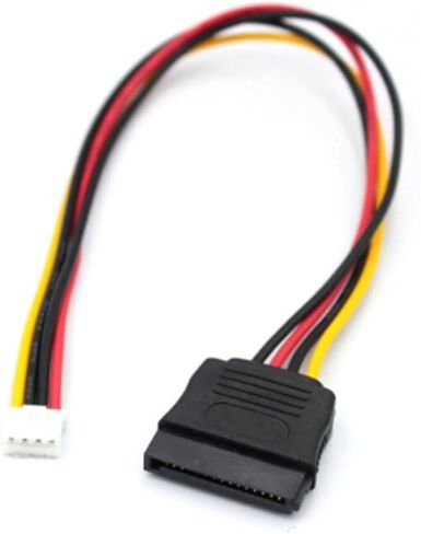 PH 2.0mm 4Pin Small TY>pe to 15Pin HDD SATA Power Supply Cable Cord 20AWG Wire for Industrial All-in-one HD M1ni PC PDD 0.2M 0.4M(0.2M) in Saudi Arabia