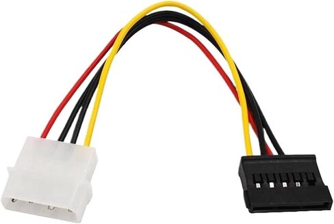 2pc SATA إلى IDE Power Cable 15 PIN SATA MALE TO in Saudi Arabia