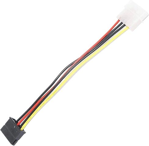 2pc SATA إلى IDE Power Cable 15 PIN SATA MALE TO in Saudi Arabia