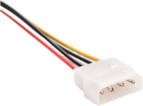 2pc SATA إلى IDE Power Cable 15 PIN SATA MALE TO in Saudi Arabia