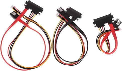 1pcs 20/30/40cm M1ni 4Pin+ SATA Power Cable 22(15+7) Pin to PH2.0/3.0 Hard Disk Optical Drive Data Cable Power Supply Cable(D) in Saudi Arabia