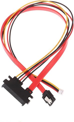1pcs 20/30/40cm M1ni 4Pin+ SATA Power Cable 22(15+7) Pin to PH2.0/3.0 Hard Disk Optical Drive Data Cable Power Supply Cable(D) in Saudi Arabia