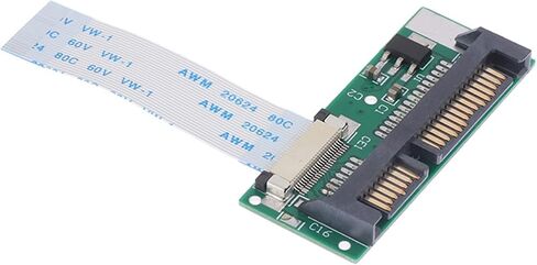 1.8 بوصة LIF إلى 2.5 بوصة SATA 24 PIN LIF Connector PCB محول 24 دبوس ZIF إلى 22 دبوس بطاقة محول المحول in Saudi Arabia