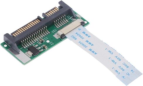 1.8 بوصة LIF إلى 2.5 بوصة SATA 24 PIN LIF Connector PCB محول 24 دبوس ZIF إلى 22 دبوس بطاقة محول المحول in Saudi Arabia