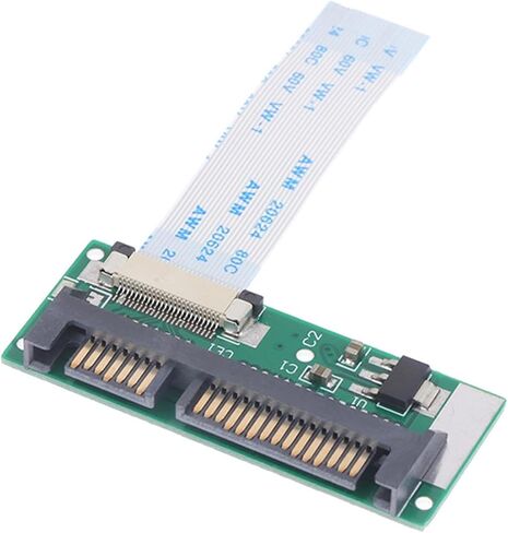 1.8 بوصة LIF إلى 2.5 بوصة SATA 24 PIN LIF Connector PCB محول 24 دبوس ZIF إلى 22 دبوس بطاقة محول المحول in Saudi Arabia