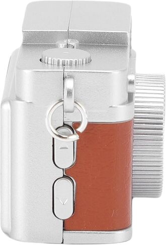 كاميرا صغيرة 0.96 بوصة ، شاشة ملونة 1080 بكسل ، كاميرا سلسلة مفاتيح رقمية صغيرة مع LED Flash Light 4 Filters لتسجيلات التعلم المدونة (Brown) in Kuwait