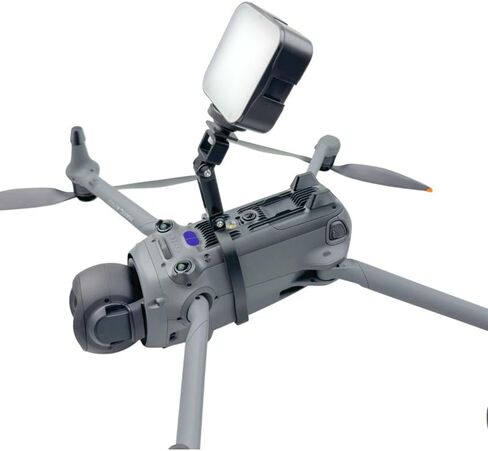 حامل تمديد الكاميرا 2 في 1 لـ DJI Mavic 4 Pro ، حامل تركيب LED LED لـ Insta360 x5 x4 × 3 Ace Pro 1 2/GoPro Action Camera تثبيت الدعائم in Saudi Arabia