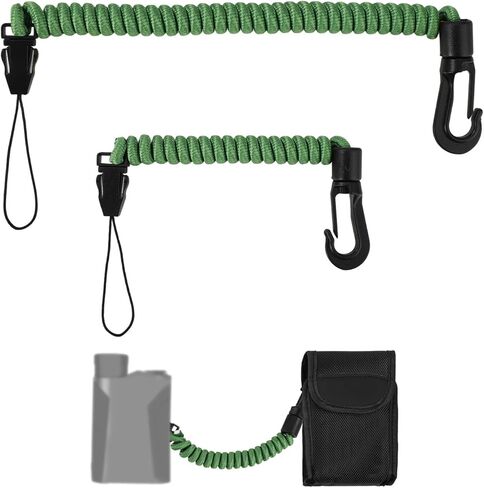2PCS RangeFinder Tether ، Rangefinder Lanyard Range Range Finder Bungee Lanyard مناسبة لصيد المدى الصيد في الصيد المشي لمسافات الجبال والهواتف المحمولة in Kuwait