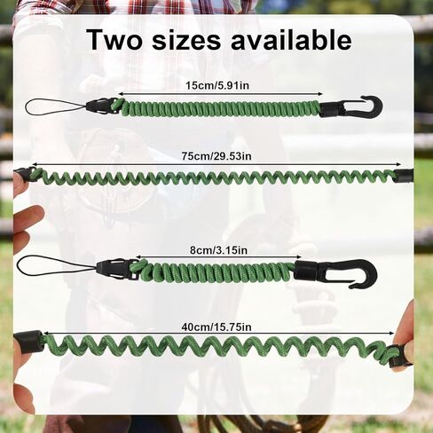 2PCS RangeFinder Tether ، Rangefinder Lanyard Range Range Finder Bungee Lanyard مناسبة لصيد المدى الصيد في الصيد المشي لمسافات الجبال والهواتف المحمولة in Kuwait