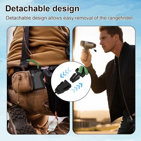2PCS RangeFinder Tether ، Rangefinder Lanyard Range Range Finder Bungee Lanyard مناسبة لصيد المدى الصيد في الصيد المشي لمسافات الجبال والهواتف المحمولة in Kuwait