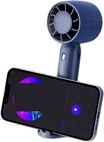 Portable Lashes Fan Third Gear Fit For Usb Rechargeable Eyelash Glue Dedicated Dryer Blower Lash Extension Makeup Tools(White) in Saudi Arabia