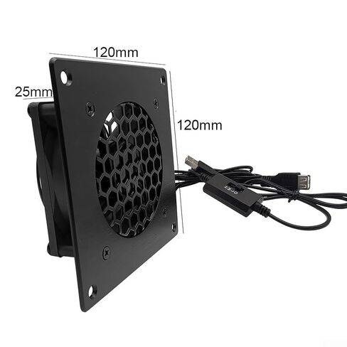 مروحة USB متعددة السرعة 120 مم للتبريد الفعال في بيئات متنوعة (FT10S122505EC (FT030122505EC (30 درجة مئوية)) in Kuwait