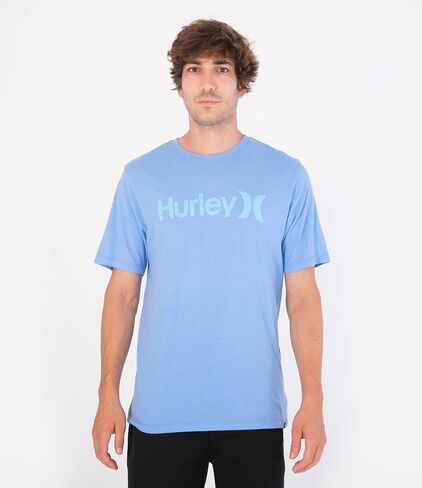 Hurley Men's Everyday Washed One and Only Solid T-Shirt, Black, Large in Saudi Arabia