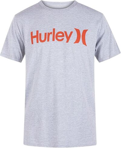 Hurley Men's Everyday Washed One and Only Solid T-Shirt, Black, Large in Saudi Arabia