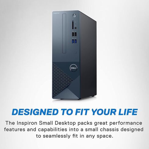 Dell 2023 Inspiron 3020s كمبيوتر سطح المكتب الصغير ، Intel Core I5-13400 ، Intel UHD 730 Graphics ، Bluetooth ، WiFi ، Windows 11 Pro ، خدمات متضمنة (16 جيجابايت من ذاكرة الوصول العشوائي | 1TB SSD) in Saudi Arabia