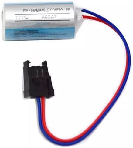 A6BAT Compatible Servo Lithium Battery ER17330V/3.6V CNC with Original Plug in Saudi Arabia