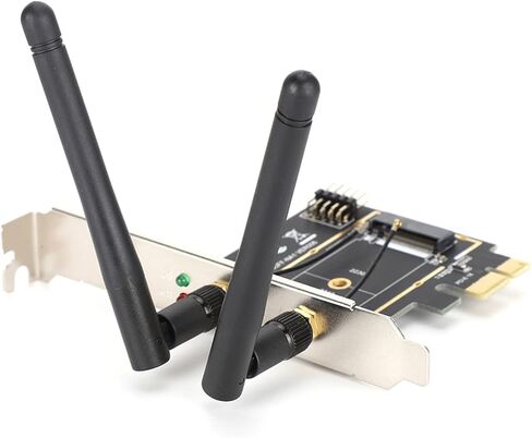 pci e 1x إلى مفتاح بطاقة محول لاسلكي e ، توسيع الشبكة ، أداء مستقر مع مادة ABS ، ل winxp ، مناسبة للمفتاح A أو المفتاح A in Kuwait