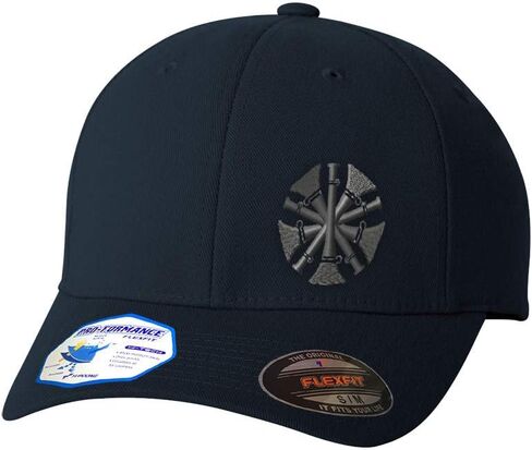Flexfit Left Side Panel Firefighter Chief Gray Embroidery Hats for Men & Women in Saudi Arabia