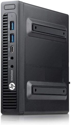 HP ELITERESK 800 G2 MINI POWER BUSINESS SKTOP PC مع Intel CPU CORE I5 6500 حتى 3.6 جيجا هرتز / جديد DDR4 16GB RAM / NEW SSD 512GB WiFi DP HDMI Windos10 Pro (متجدد) in Saudi Arabia