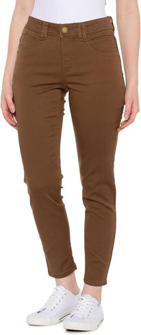 Democracy Women's High Rise Ankle Jean, Fired Brick, 8 in Saudi Arabia