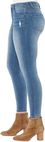 Democracy Women's High Rise Ankle Jean, Fired Brick, 8 in Saudi Arabia