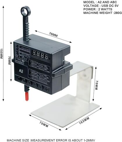 Auto Keyboard Clicker Mouse Auto Clicking Tool ，Physical Click Tool Adjustable Speed, Angle & Position for Clicking Game Assist(A2). in Saudi Arabia